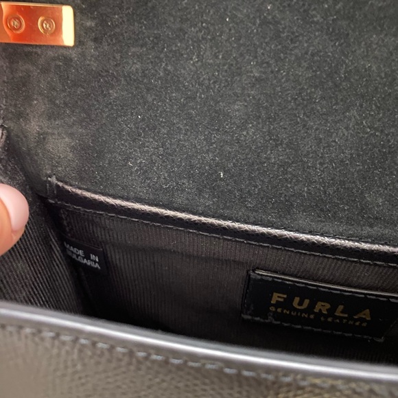 SOLD Furla 1927 Crossbody Mini Nero Bag *NEW* - Picture 11 of 13